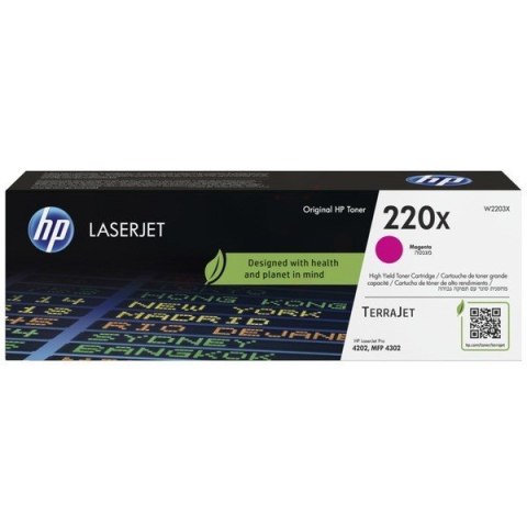 Toner HP 220X magenta (W2203X) Toner HP 220X magenta (W2203X)