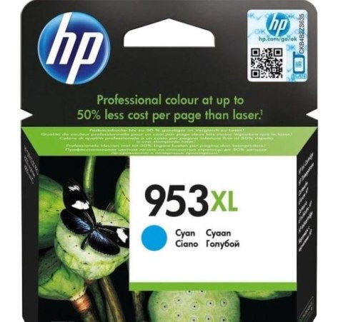 Tusz HP 953 XL Cyan (F6U16AE) Tusz HP 953 XL Cyan (F6U16AE)