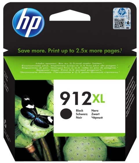 Tusz HP 912 XL czarny (3YL84AE)