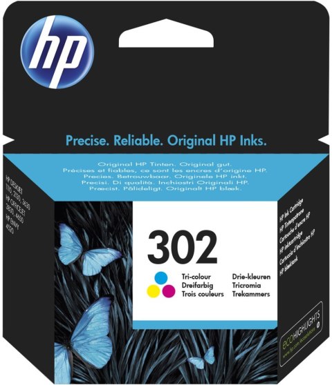 Tusz HP 302 tri-color (F6U65AE) Tusz HP 302 tri-color (F6U65AE)