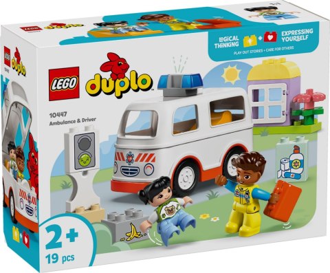 LEGO DUPLO Karetka z kierowcą 10447