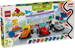 LEGO DUPLO Samochody wyścigowe zespołu F1 i kierowcy 10445